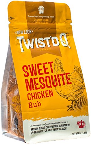 Twistd Q - Sweet Mesquite Chicken Rub - American Royal - Caveman Cuisine