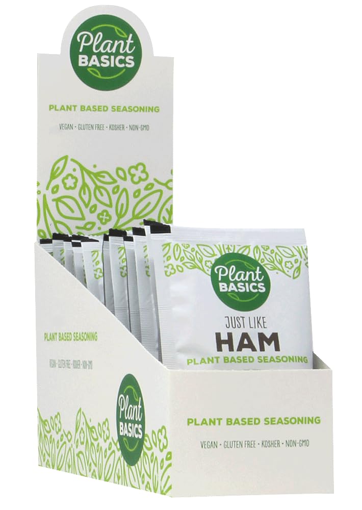 Plant Basics - Plant Based Seasoning, Just Like Ham, 2 Ounce, Vegan, Gluten Free, Kosher, Non-Gmo