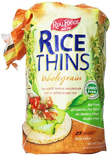 Real Foods Rice Thin-Whgr/Gf-Ff, 5.3-Ounce Units (Pack Of 12)