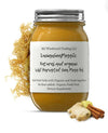 Turmeric Ginger Cinnamon Organic Infused Certified Wild Harvested Irish Sea Moss Gel | Immune and Digestive Support | Vitamin Mi
