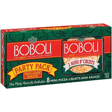 Boboli Party Pack, Mini Pizza Crust Includes Sauce 8 Ct. A1