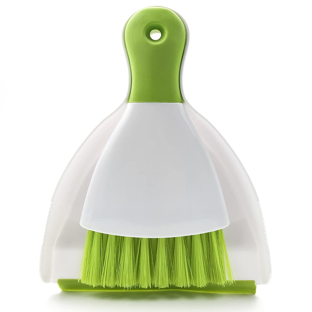 Dust Pan Broom Brush Dustpan - Small Broom And Dustpan Set, Mini Broom And Dustpan, Small Dustpan And Brush Set For Home Cleanin