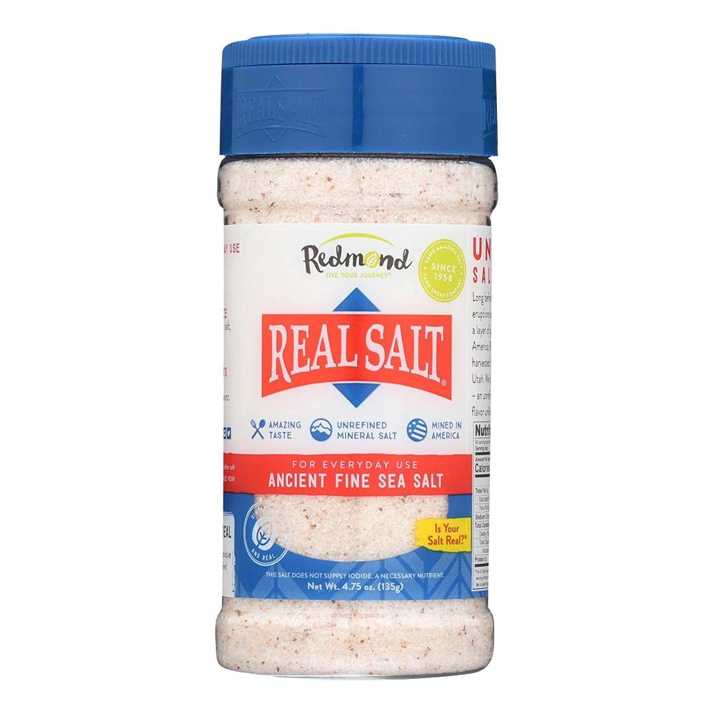 Real Salt,4.75 Oz Shaker, 0.45 Pound