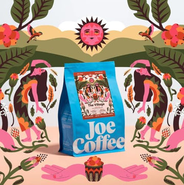 Joe Coffee Company - The Village Whole Bean Specialty Coffee, 12 Oz Bag | Women-Produced, Nyc Roaster, Rainforest Alliance Certi