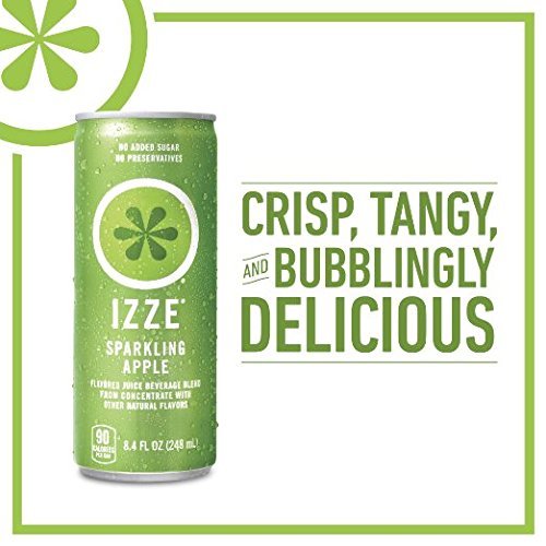 IZZE Sparkling Juice Variety Pack, 3 Flavors, 24 Cans, 8.4 Fl Oz Each