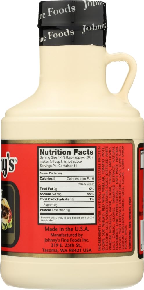 Johnny'S French Dip Concentrated Au Jus Sauce, 8-Ounce Jugs (Pack Of 3)