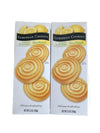 European Cookies Lemon Flavored Shortbread Cookies (Two Boxes)