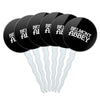 Belmont Abbey College Secondary Logo Cupcake Picks Toppers Decoration Set of 6