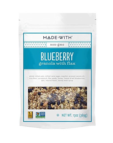 MadeWith Granola, Blueberry with Flax, 13 Ounce