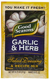 good Seasons garlic & Herb Dressing & Recipe Seasoning Mix 0.75 Oz