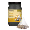 Paromi Lemon Ginger Organic Oolong Tea, Signature Jar, 15 Count