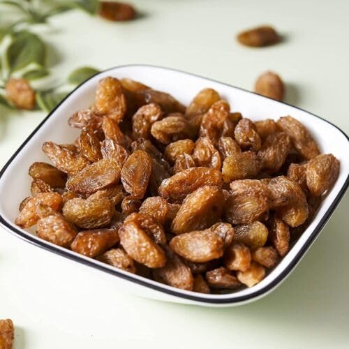 Dried Treats Premium Fresh Raisins (Golden Raisins/Munakka, 800G)