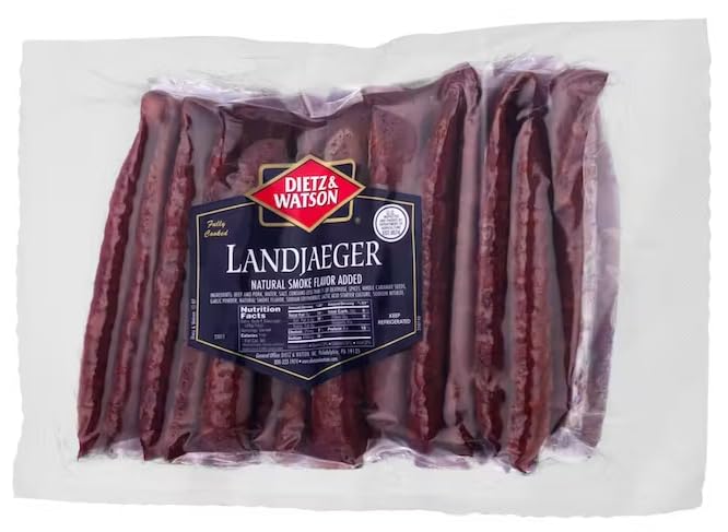 Deitz & Watson Landjaeger 2Lbs - 2.7Lbs Average Weight