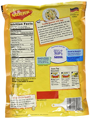 Maggi Spaetzle Noodles, 10.5 Oz (Pack Of 5)