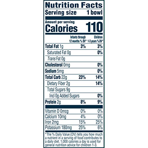 Gerber Organic Grain & Grow Morning Bowl, Oats, Barley & Red Quinoa With Banana & Summer Berries, 4.5 Ounce (Pack Of 8)