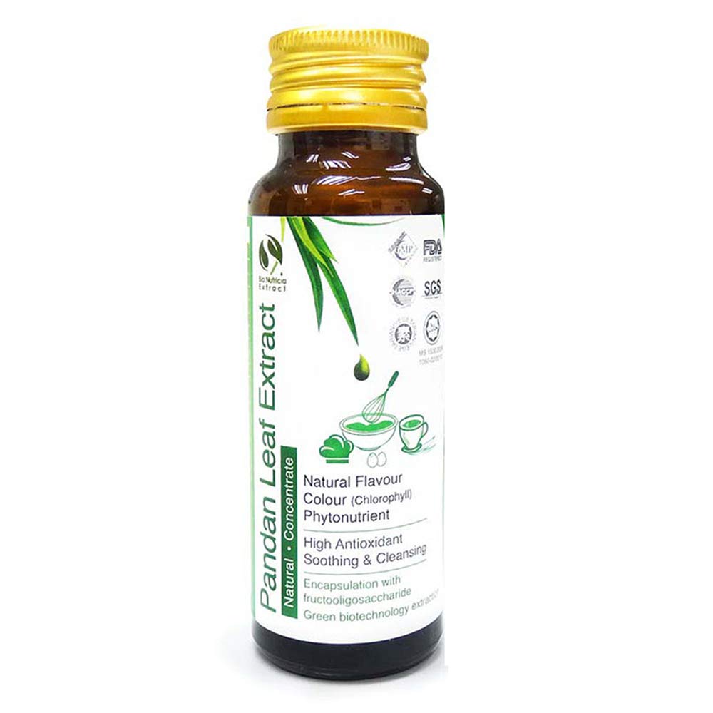 Pandan Extract Concentrate for Bakery & Beverage | Standardized Plant Extract of the East, Fresh Natural Asian Gourmet Flavoring