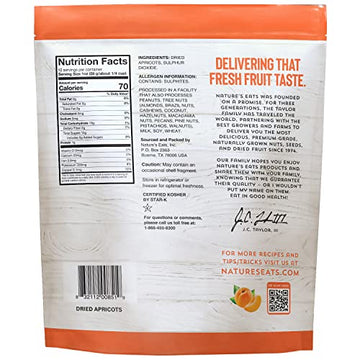 Nature'S Eats Apricots, 10 Oz