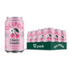 OLIPOP Prebiotic Soda Pop, Cherry Vanilla, A New Kind of Soda Packed with Prebiotics, Fiber, and Botanicals, Gluten Free, Vegan,