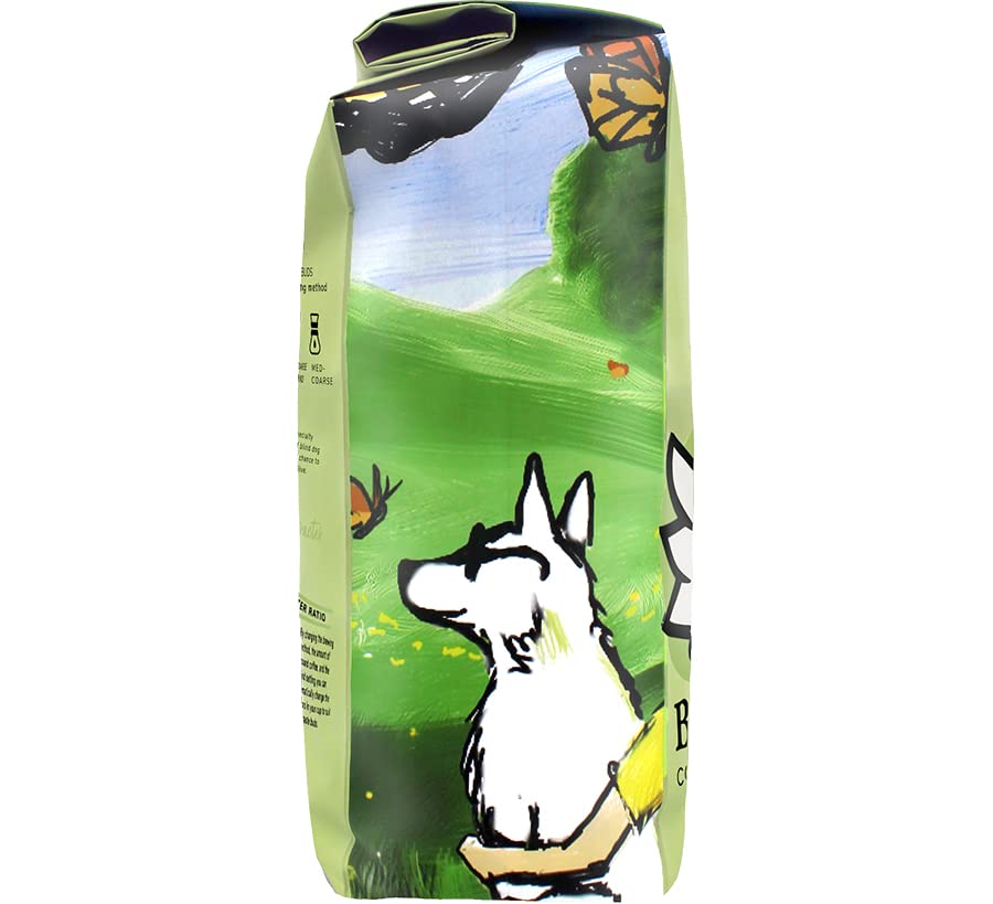 Blind Dog Coffee Tanners House Blend 2 Lb Whole Bean Coffee - Medium Roast Organic Coffee - Milk Chocolate And Caramel Flavored