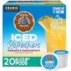 The Original Donut Shop Iced Refreshers, Pineapple Passionfruit Flavor, Keurig Single Serve K-Cup Pods, 20 Count