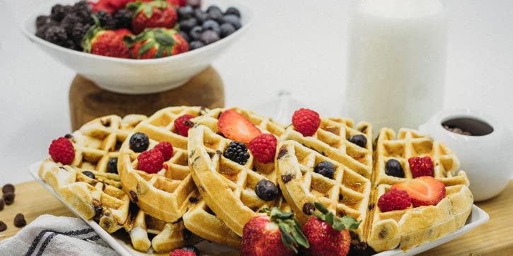 ProDough Buttermilk Pancake & Waffle Mix - Gluten Free, Low Carb, High Protein - 16 Ounce - White