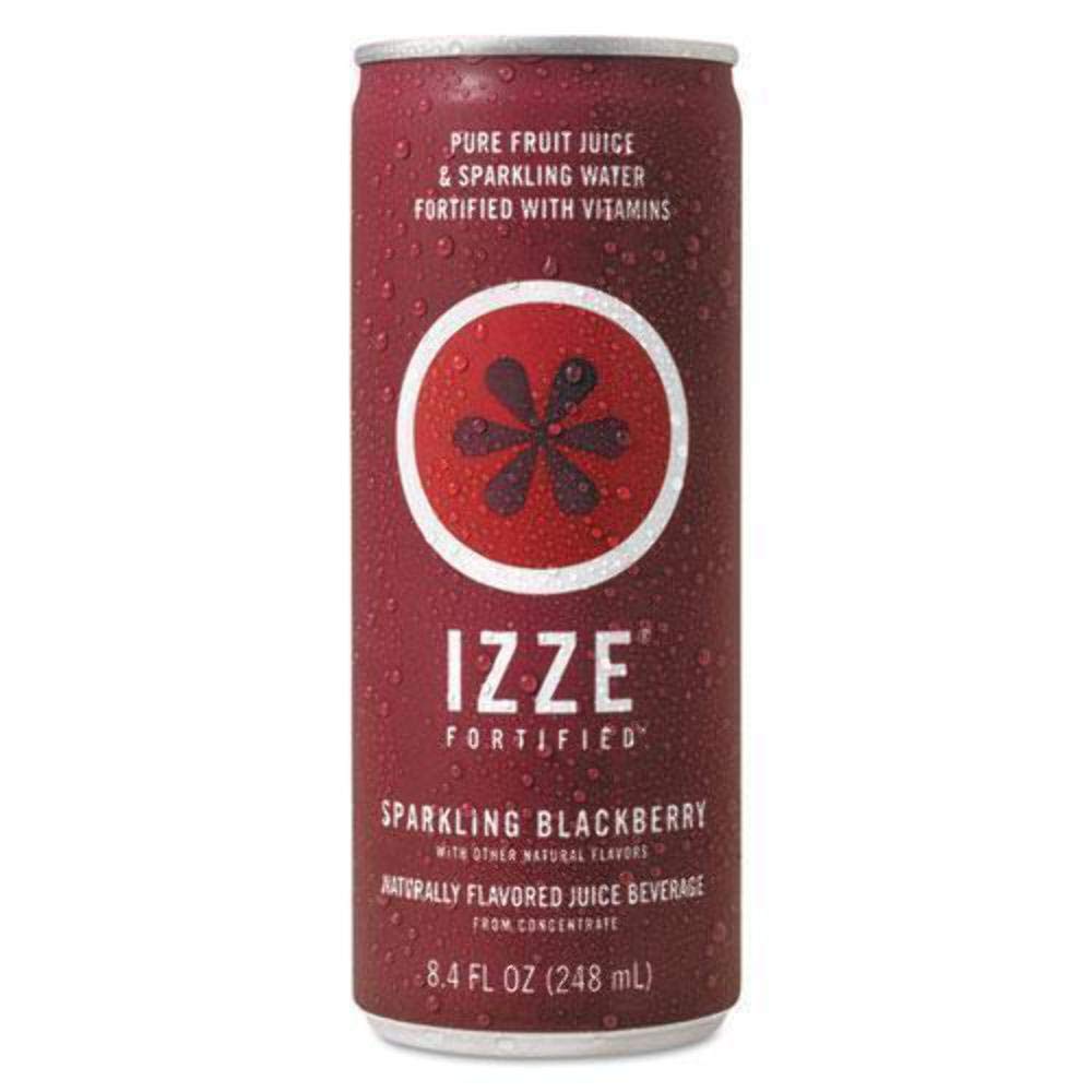 Izze Sparkling Juice, Blackerry, 1 Serving Per Container, Serving Size - 8.4 Fl Oz (248 Ml)