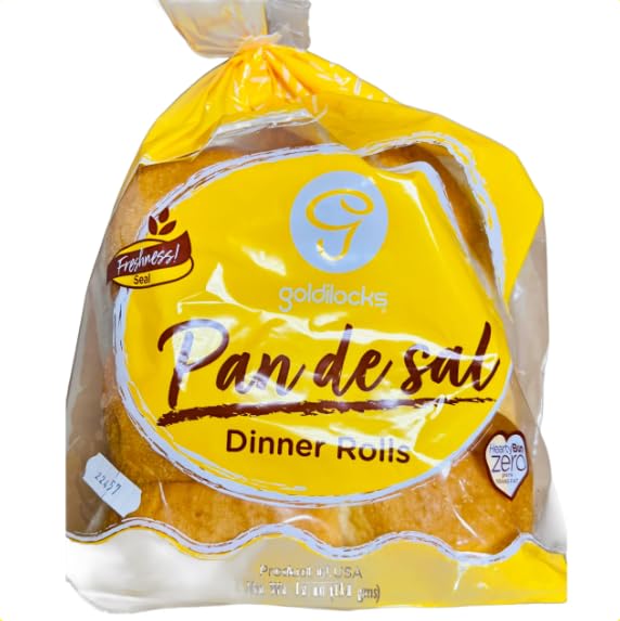 Goldilocks Pandesal Dinner Roll Bread Net Wt 16Ooz 455G