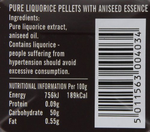 Simpkins Nipits Aniseed Liquorice Pellets Tins 14 g (Pack of 6)
