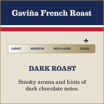 Caf Gavia French Roast Ground Coffee, 10 Oz Can