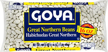 Goya Foods Great Northern Beans, Dry, 16 Ounce (Pack Of 24)