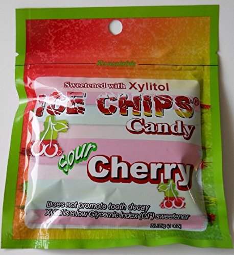 Ice Chips Xylitol Candy In Resealable Pouch (1 Oz) 8 Pack Assortment