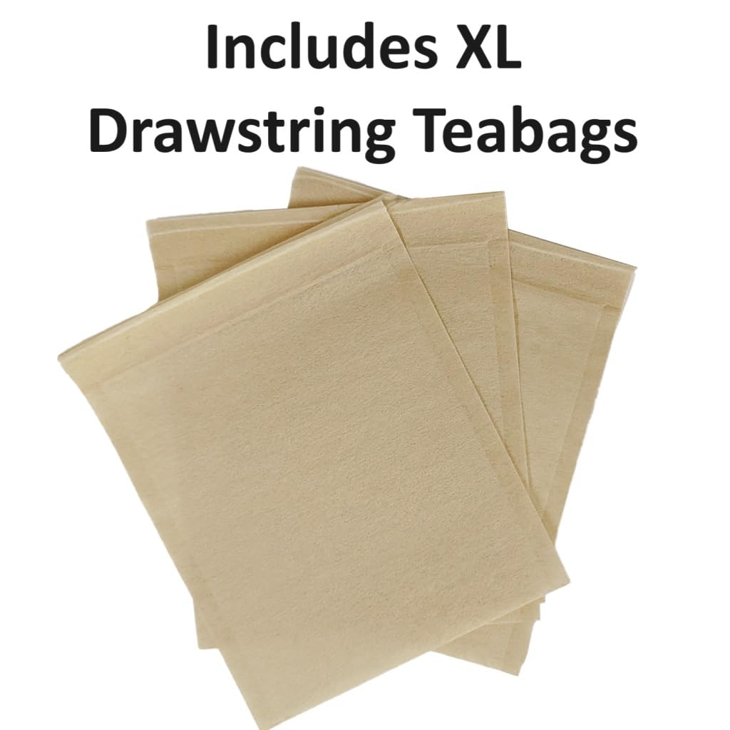 The Southern Standard - Premium Organic Iced Tea Bags - 100% Black Blend, 50 Xl Bags (1/2 Pound. Makes 25 Gallons.)