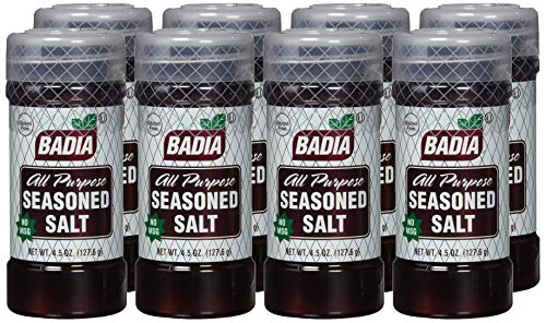 Badia Seasoned Salt, 4.5 Oz (Pack Of 8)