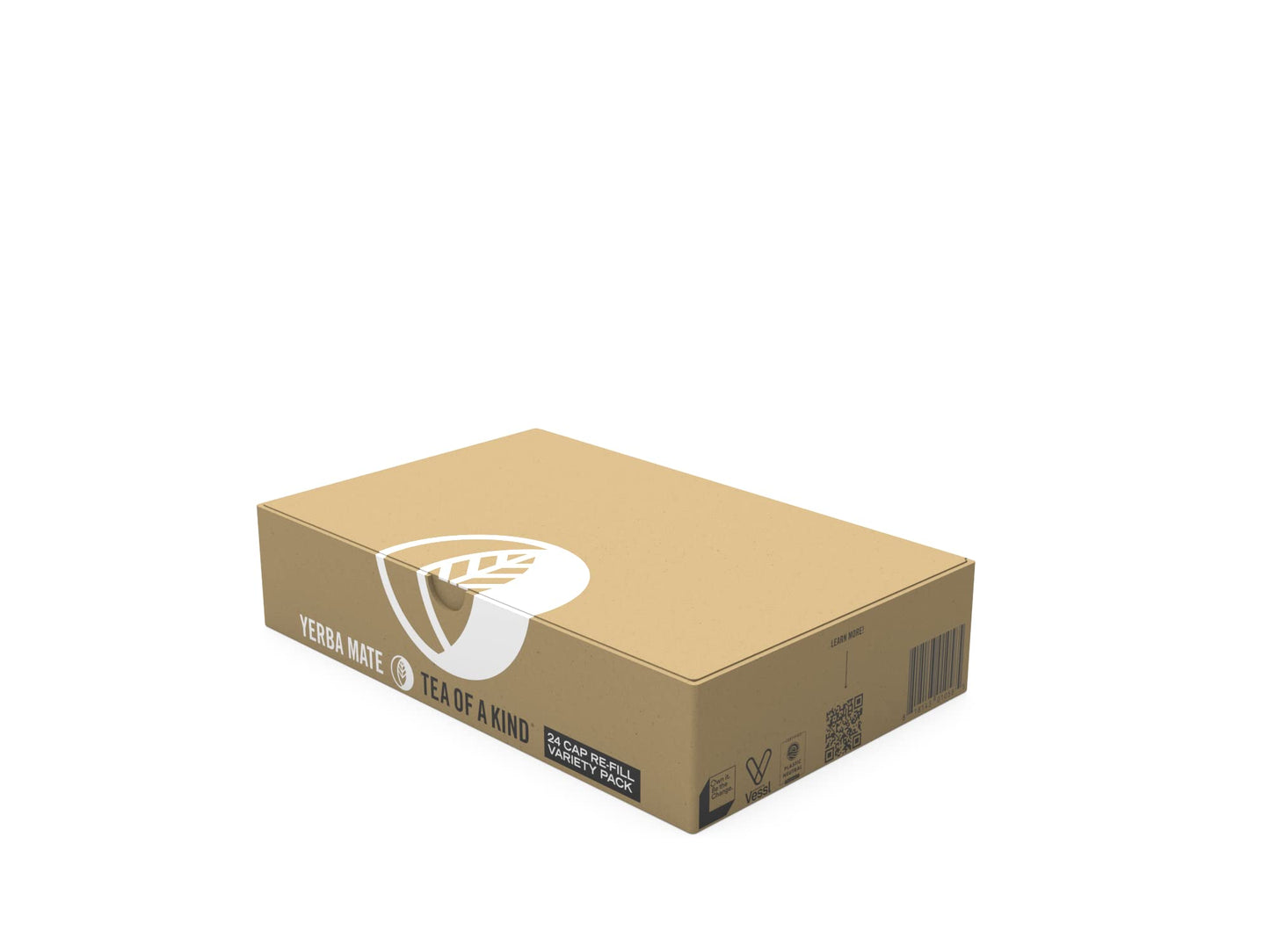 Tea Of A Kind Drink Mix - 24 Caps Variety Pack - For Toak Reusable Bottle (Yerba Mate Variety Pack) Raspberry, Pineapple Coconut