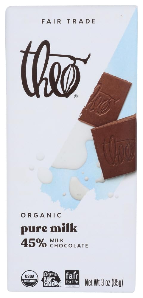 Pure 45% Milk Chocolate 3 Ounces (Case Of 12)