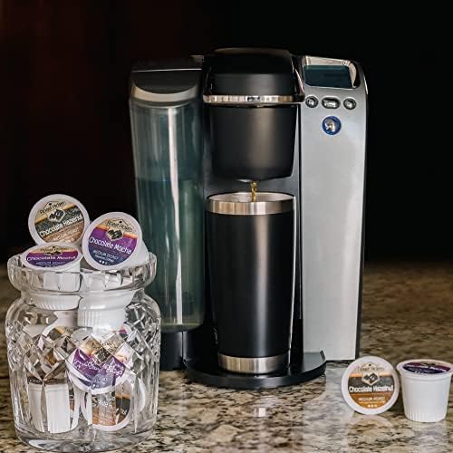 Roast Ridge Single Serve Coffee Pods, Medium Roast Variety Pack, 100 Count (50 Chocolate Mocha, 50 Chocolate Hazelnut)