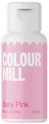 Colour Mill Oil-Based Food Coloring, 20 Milliliters Baby Pink