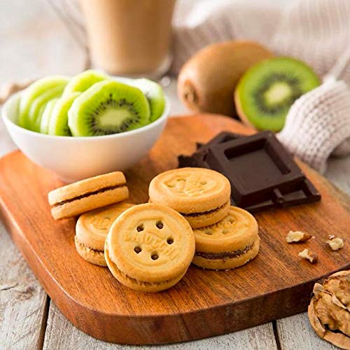 Mulino Bianco Baiocchi Cookies – Pack Of 10 (7.05Oz Bags) – Authentic Italian Biscuits With Chocolate Hazelnut Cream Filling – Perfect Snack Or Coffee Companion – Made With Natural Ingredients And No Palm Oil
