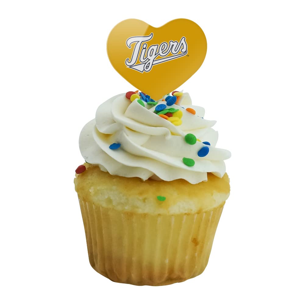 GRAPHICS & MORE Cupcake Picks Set of 6, Acrylic, East Texas Baptist University Secondary Logo