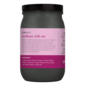 Paromi Wellness With Me Organic Herbal Tea, Signature Jar, 15 Count