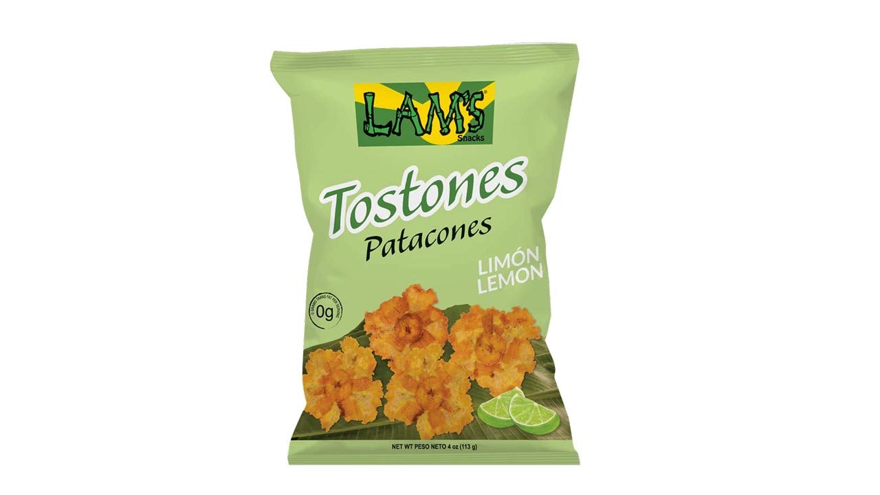 Lam'S Patacones Tostones - Lime/Limon 4 Ounce, Pack Of 4