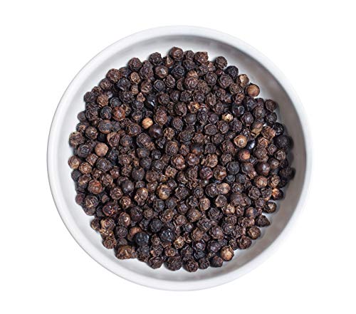 Classic Provisions Spices Black Peppercorns Whole - 16oz - Ideal for Soup, Meat, Vegetables, Spice Blends