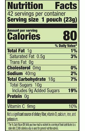 Gushers Super Sour Gusher'S 0.8 Oz., 42 Pk, Juicy Center