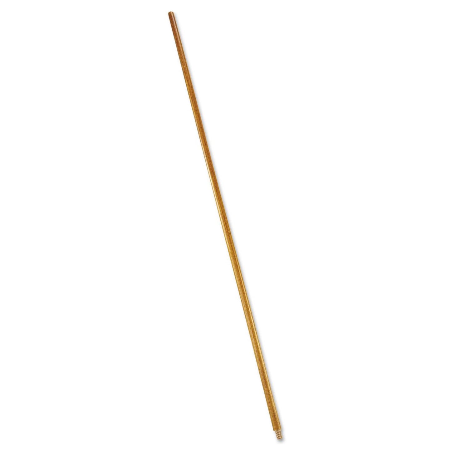 Rubbermaid 6361 Wood Threaded-Tip Broom/Sweep Handle 60'' Natural