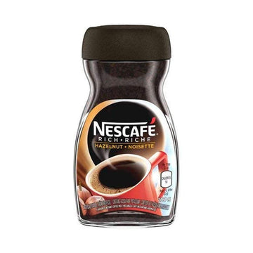 NESCAFÉ Rich Instant Coffee Variety Bundle, Hazelnut & French Vanilla, 3.53 oz (Pack of 2)