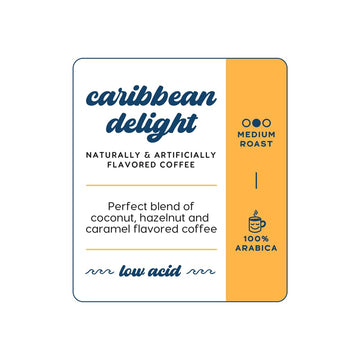 Manatee Gourmet Coffee, Single Serve Pods For Keurig 2.0 K Cup Malt-Inspired, Medium Roast, Caribbean Delight, 80 Ct