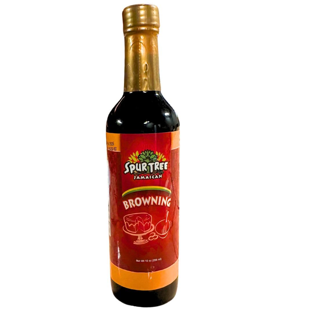 Spur Tree Jamaican Browning Sauce - Browning Seasoning Sauce to Caramelize Your Dishes - Authentic Jamaican Experience (10 oz)