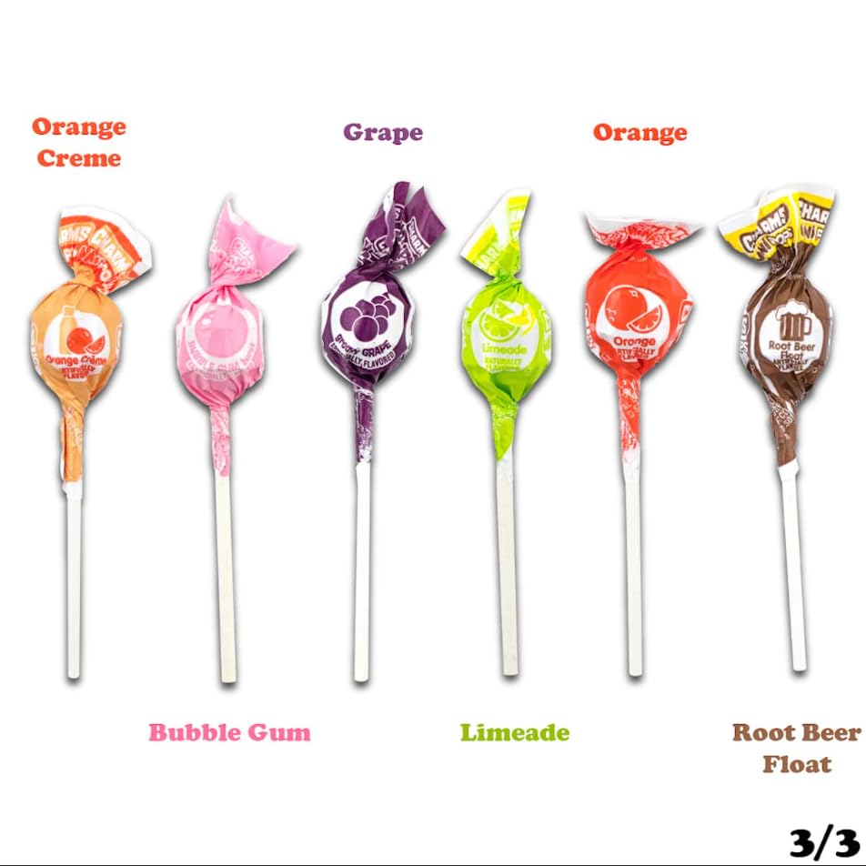 Charms Tootsie Roll Mini Pops, Assorted Flavors, Individually Wrapped, 300 Count, 3.47 lb