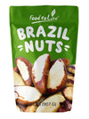 Food to Live - Raw Brazil Nuts, 2 Pound Non-GMO Verified, Raw, Whole, No Shell, Unsalted, Kosher, Vegan, Keto and Paleo Friendly