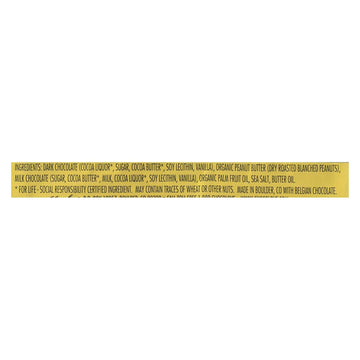 Chocolove Peanut Butter Cups Dark chocolate, 1.2 oz